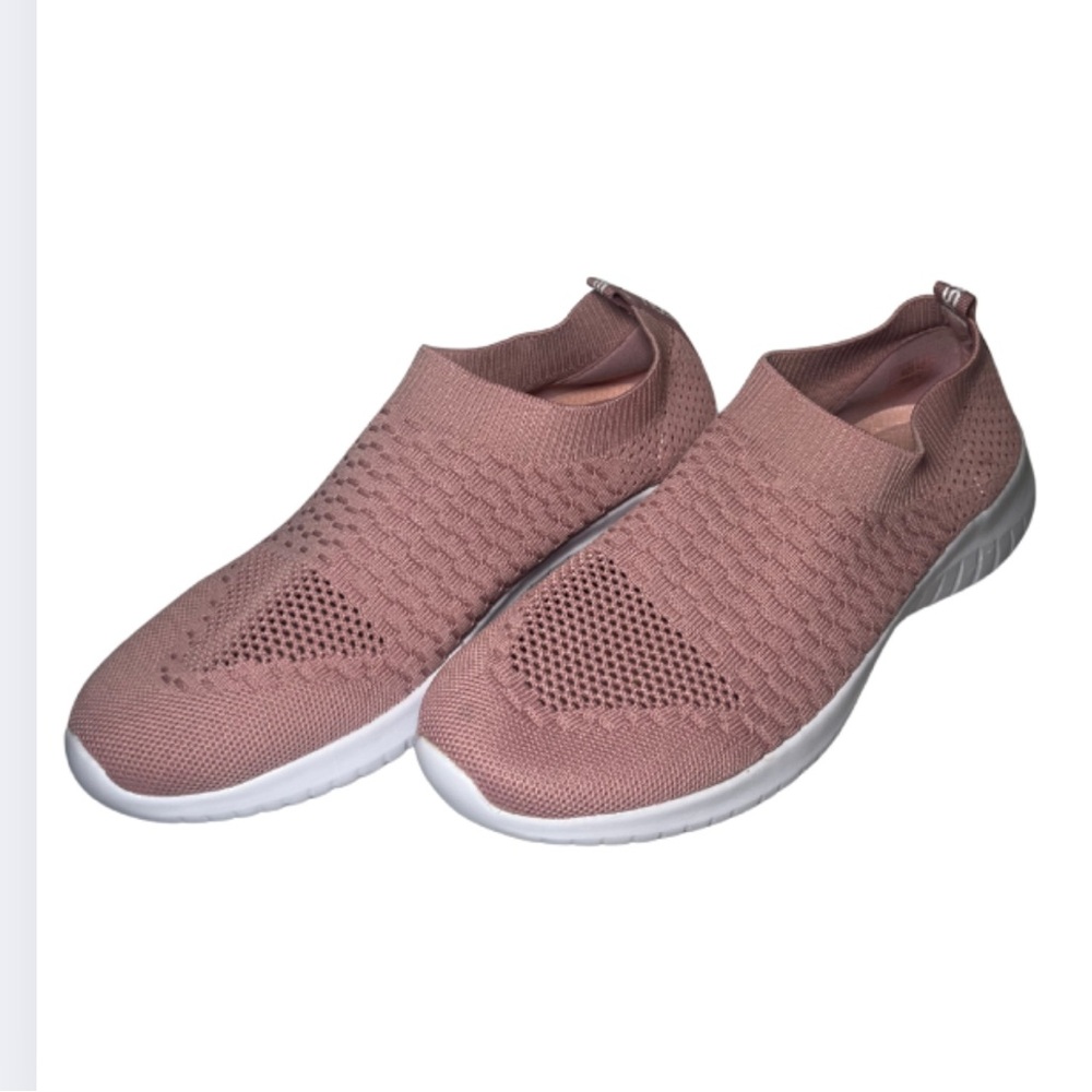 Elegant Mauve Slip-On Sneakers for Women